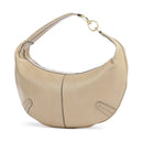 Hobo Bag Media THE BRIDGE linea Flavia in Pelle color Burro