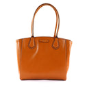 Borsa Donna Shopper Grande THE BRIDGE linea Costanza in Pelle color Biscotto