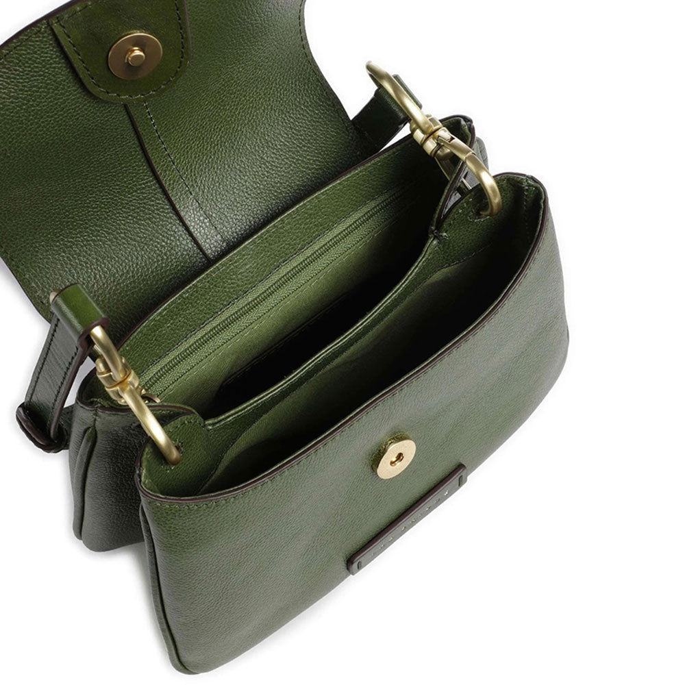 VERDE FASHION | Borsa con pattina e tracolla | You Store VERDE FASHION | Borsa con pattina e tracolla | You Store