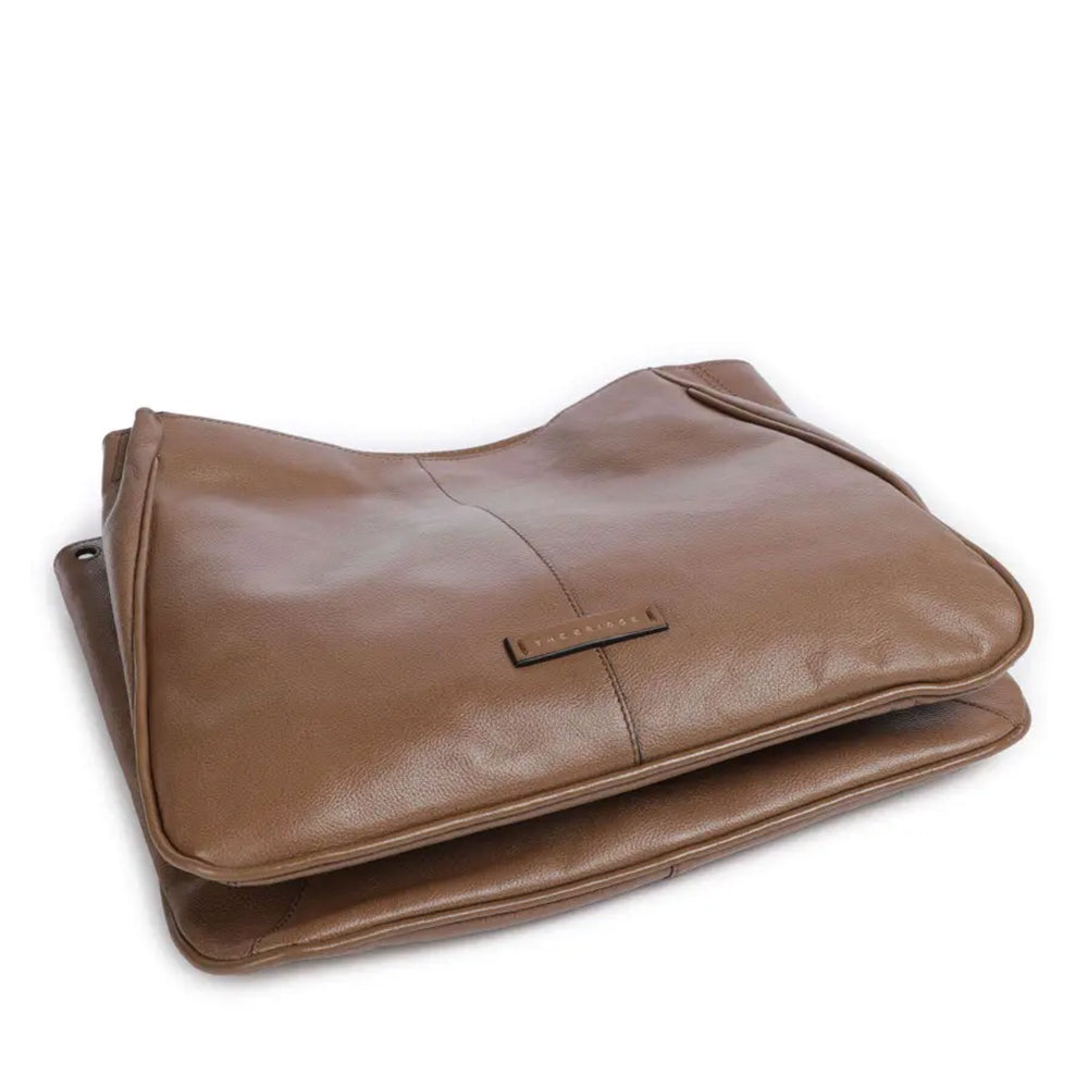 Borsa Donna a Mano con Tracolla THE BRIDGE linea Elisabetta in Pelle Beige