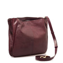 THE BRIDGE Elisabetta Linie Damenhandtasche mit Schultergurt aus lila Leder