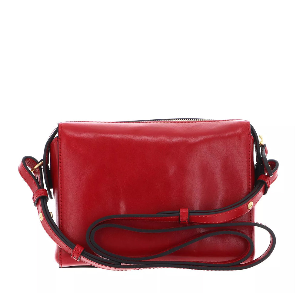 Borsa Donna a Tracolla THE BRIDGE linea Frida in Pelle Rosso Flamenco