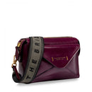 THE BRIDGE Damen-Umhängetasche Frida-Linie aus lila Leder
