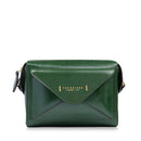 Borsa Donna a Tracolla THE BRIDGE linea Frida in Pelle Verde Inglese