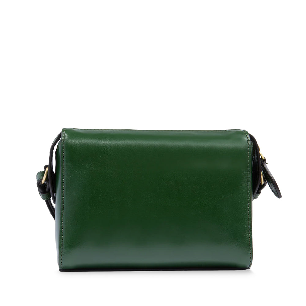 Borsa Donna a Tracolla THE BRIDGE linea Frida in Pelle Verde Inglese