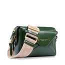 Borsa Donna a Tracolla THE BRIDGE linea Frida in Pelle Verde Inglese