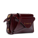 Borsa Donna a Tracolla THE BRIDGE linea Frida in Pelle color Mosto