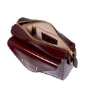 Borsa Donna a Tracolla THE BRIDGE linea Frida in Pelle color Mosto