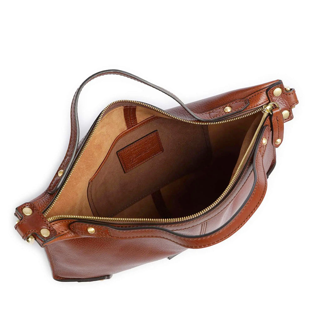 Borsa Donna a Mano THE BRIDGE linea Icons in Pelle Marrone