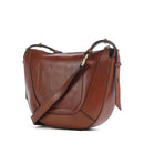 Borsa Donna a Spalla THE BRIDGE linea Fedora in Pelle Marrone