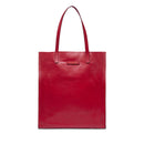 Borsa Donna Shopper Verticale THE BRIDGE linea Mirra in Pelle color Berry