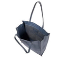 Borsa Donna Shopper Verticale THE BRIDGE linea Mirra in Pelle color Ceruleo