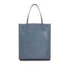 Borsa Donna Shopper Verticale THE BRIDGE linea Mirra in Pelle color Ceruleo
