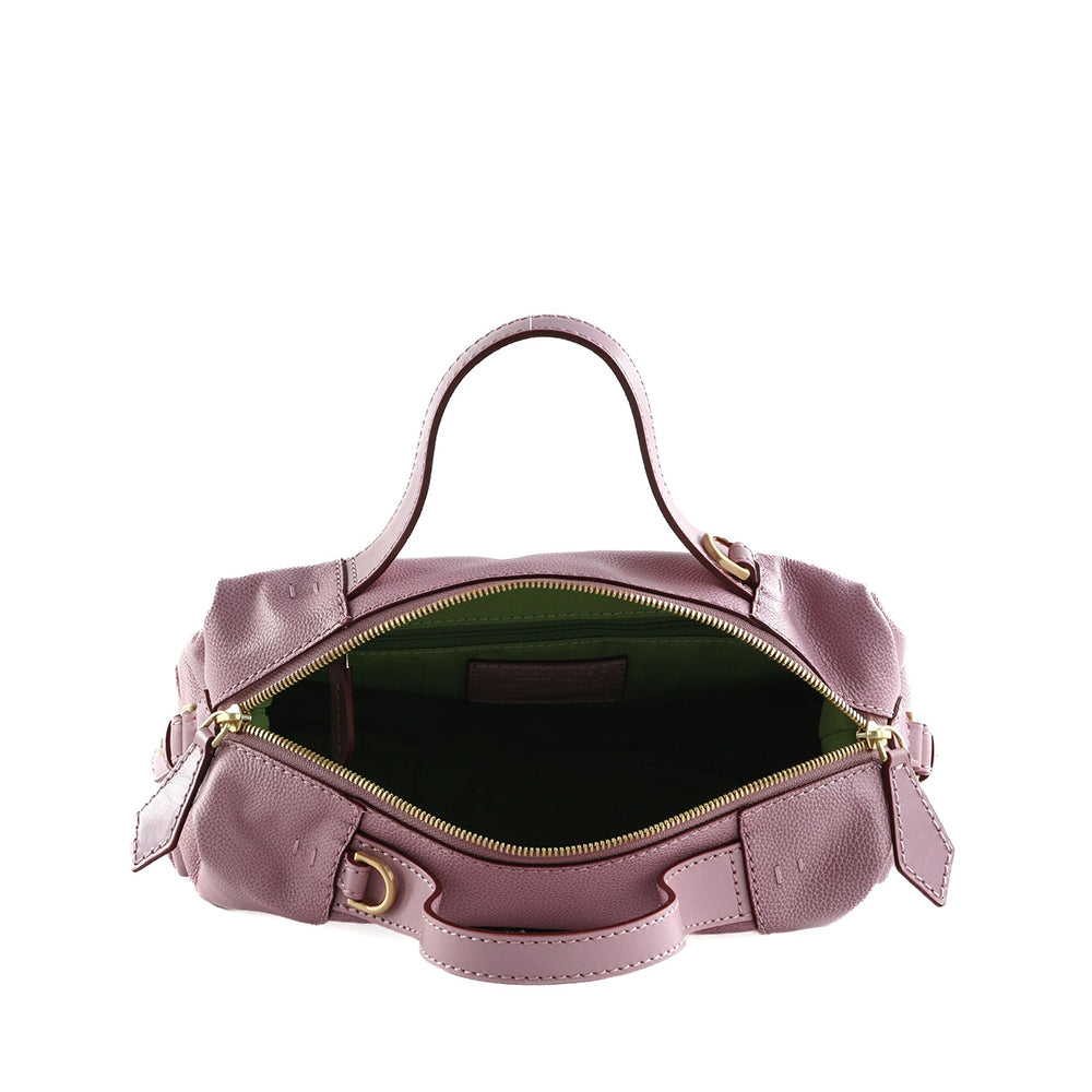 Borsa Donna a Mano con Tracolla THE BRIDGE linea Gemma in Pelle Blossom Pink