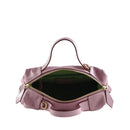 Borsa Donna a Mano con Tracolla THE BRIDGE linea Gemma in Pelle Blossom Pink