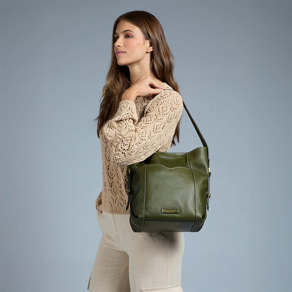 THE BRIDGE GEMMA LINIE
Hobo Bag Damen aus braunem Leder