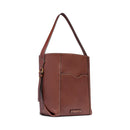 Hobo Bag Donna THE BRIDGE linea Gemma in Pelle Marrone