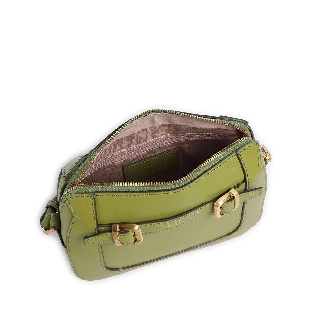 Borsa a tracolla verde fatta a mano all'uncinetto: borsa a tracolla in cotone pettinato - Italia Borsa a tracolla verde fatta a mano all'uncinetto: borsa a tracolla in cotone pettinato - Italia