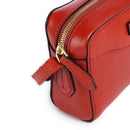 Kameratasche THE BRIDGE Gloria-Linie in gebranntem Orangeleder