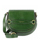 THE BRIDGE Damen-Umhängetasche Bettina-Linie aus smaragdgrünem Leder