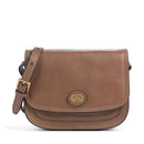 THE BRIDGE Story Line Kleine Damen-Umhängetasche aus beigem Leder