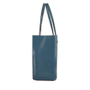 Borsa Donna Shopper THE BRIDGE Linea Mirra in Pelle color Ceruleo