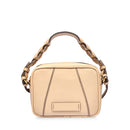 THE BRIDGE Damen-Umhängetasche Brigida-Linie aus cremefarbenem Leder