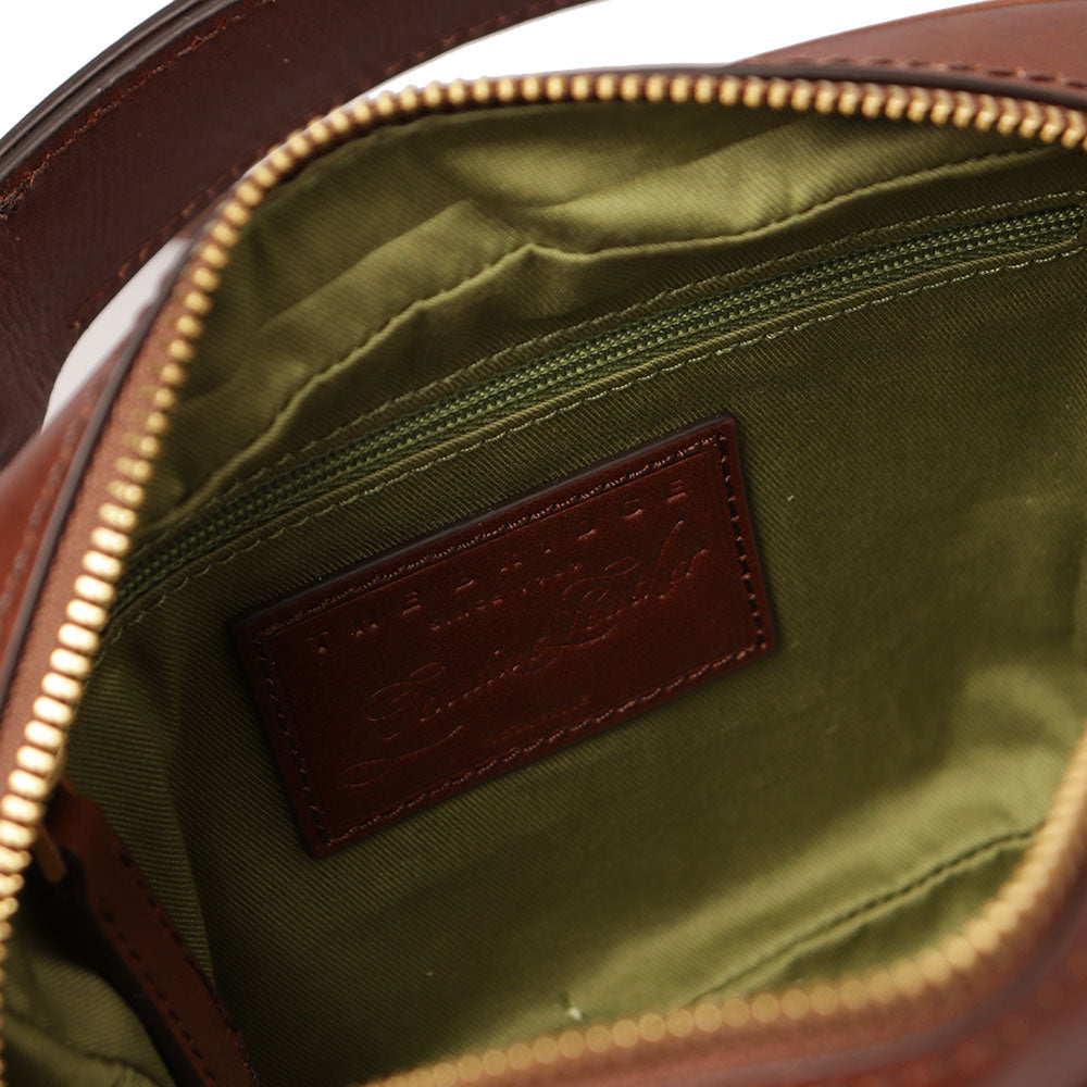 Borsa Donna a Tracolla THE BRIDGE linea Brigida in Pelle Marrone