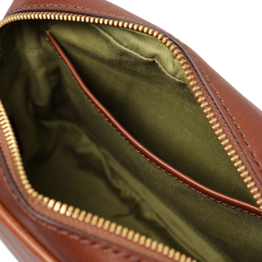 Borsa Donna a Tracolla THE BRIDGE linea Brigida in Pelle Marrone
