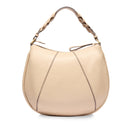 Borsa Donna Hobo con Tracolla THE BRIDGE linea Brigida in Pelle color Panna
