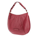 Damen Hobo Bag mit Schultergurt THE BRIDGE Brigida Linie aus beerenfarbenem Leder