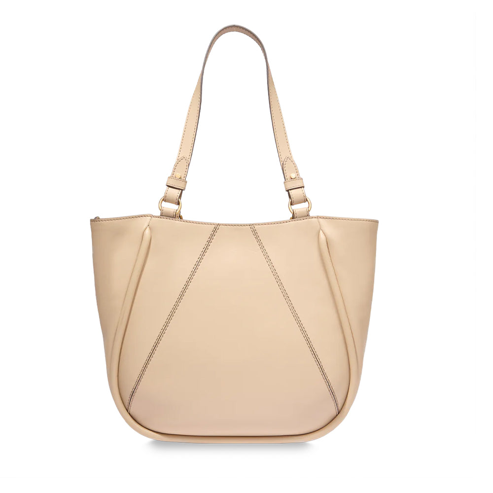 Shopping Bag Donna THE BRIDGE linea Brigida in Pelle color Panna