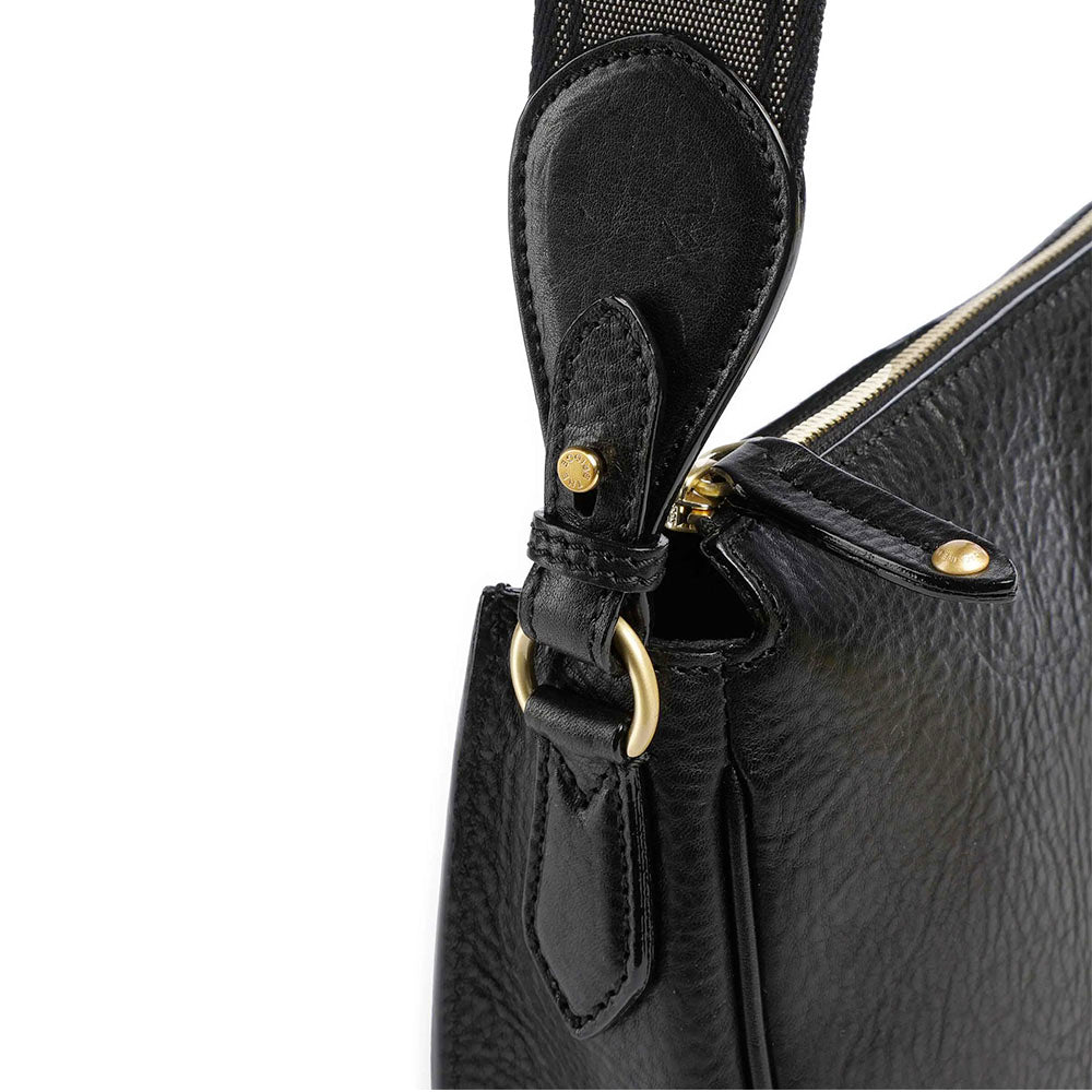 Borsa Donna a Tracolla Media THE BRIDGE linea Isadora in Pelle Nera