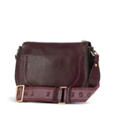 Borsa Donna a Tracolla Media THE BRIDGE linea Isadora in Pelle color Mosto