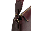 Borsa Donna a Tracolla Media THE BRIDGE linea Isadora in Pelle color Mosto