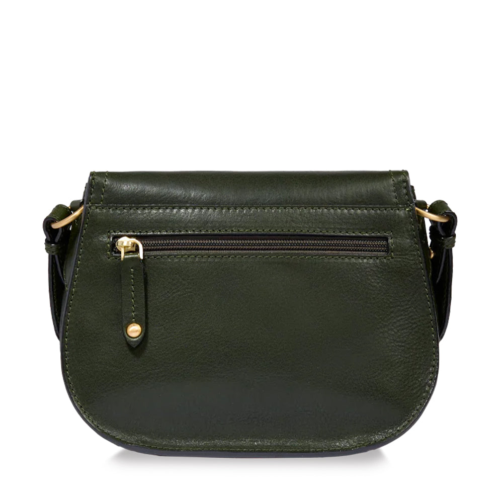 Borsa Donna a Tracolla THE BRIDGE linea Isadora in Pelle Verde Tirolo