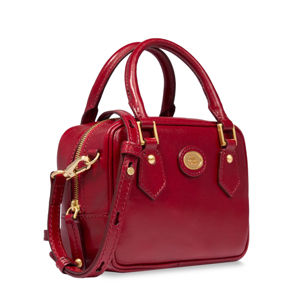 Bauletto Donna Mini THE BRIDGE linea Story in Pelle Rosso Ribes