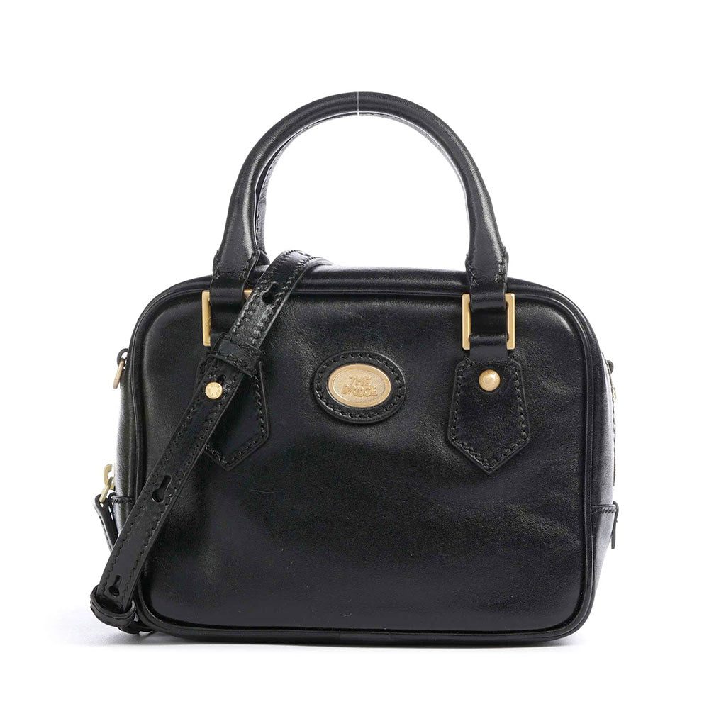 Bauletto Donna Mini THE BRIDGE linea Story in Pelle Nera