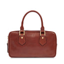 Bauletto Donna con Tracolla THE BRIDGE linea Story in Pelle Marrone
