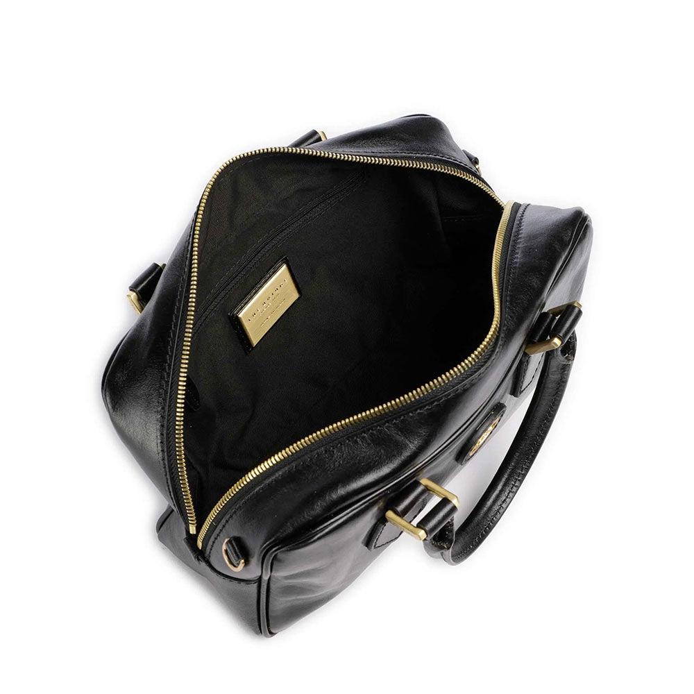 Bauletto Donna con Tracolla THE BRIDGE linea Story in Pelle Nera