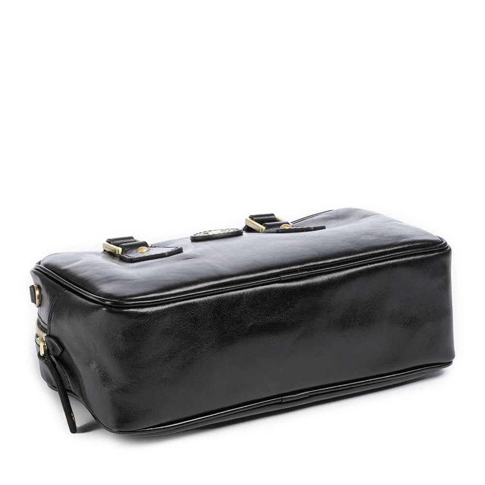 Bauletto Donna con Tracolla THE BRIDGE linea Story in Pelle Nera