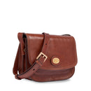 Borsa Donna a Tracolla Small THE BRIDGE linea Story in Pelle Marrone