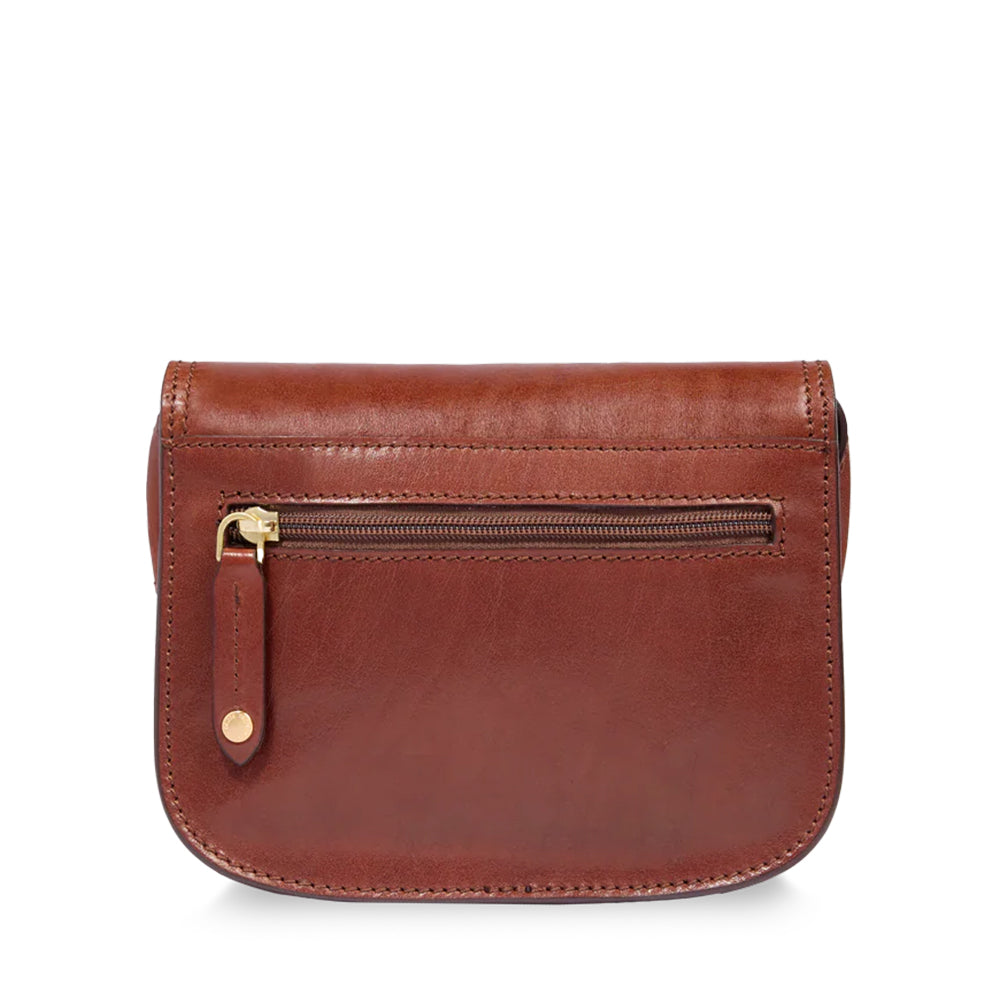 Borsa Donna a Tracolla Small THE BRIDGE linea Story in Pelle Marrone