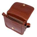 Borsa Donna a Tracolla Small THE BRIDGE linea Story in Pelle Marrone