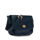 Borsa Donna a Tracolla Small THE BRIDGE linea Story in Pelle Blu Oltremare