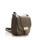 THE BRIDGE Damen-Umhängetasche Benedetta-Linie aus grünem Leder