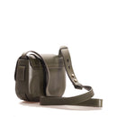 THE BRIDGE Damen-Umhängetasche Benedetta-Linie aus grünem Leder