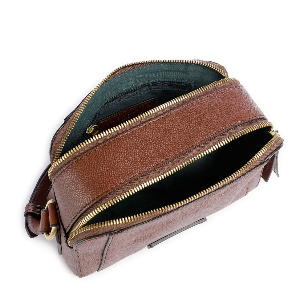 Borsa Donna a Tracolla THE BRIDGE linea Ines in Pelle Marrone