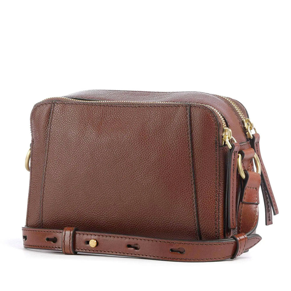 Borsa Donna a Tracolla THE BRIDGE linea Ines in Pelle Marrone