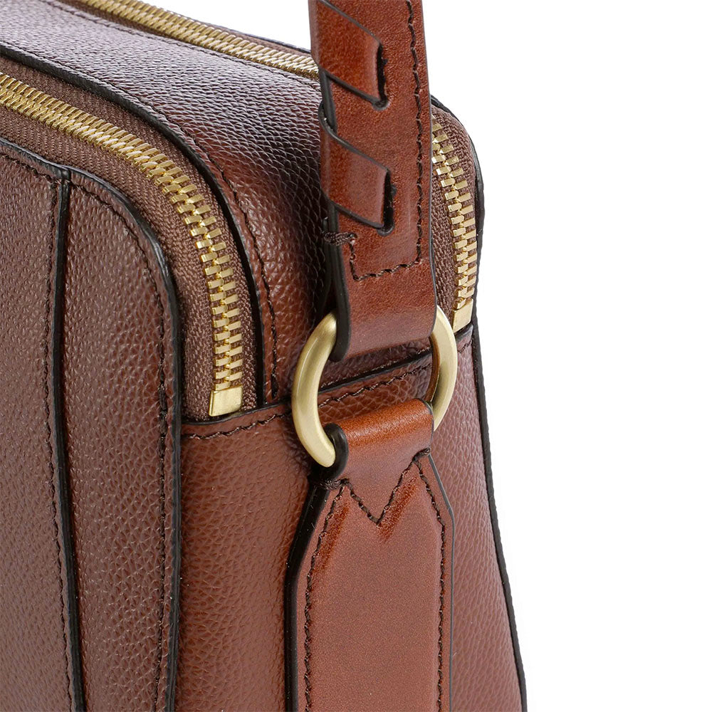 Borsa Donna a Tracolla THE BRIDGE linea Ines in Pelle Marrone